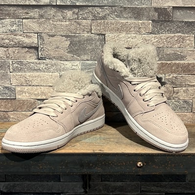 Nike Women's Air Jordan 1 Low "Sherpa Fleece"