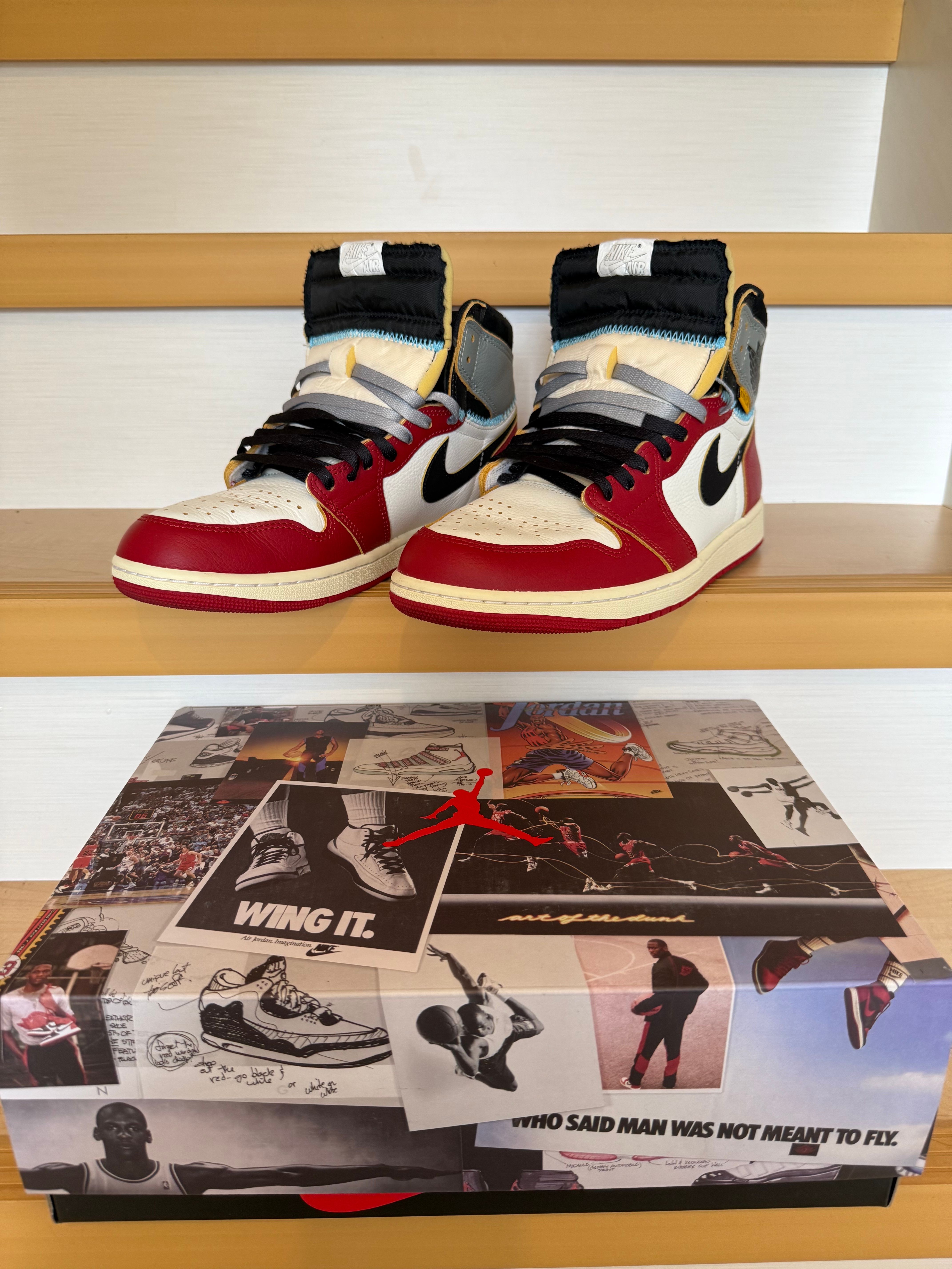 UNION × Nike Air Jordan 1 Retro High OG "Chicago/Shadow"