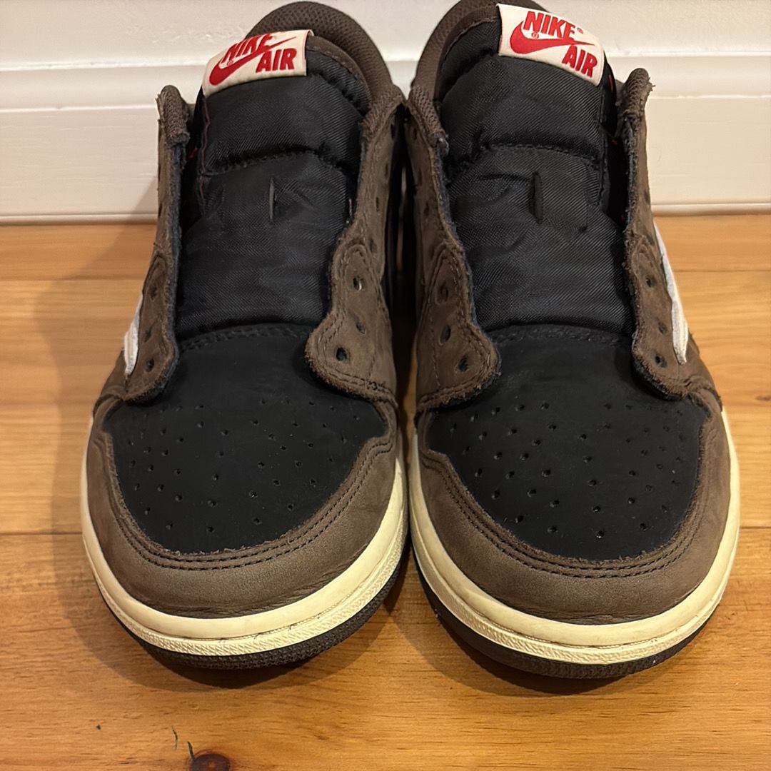 Travis Scott × Nike Air Jordan 1 Low OG SP-T  "Black/Dark Mocha"