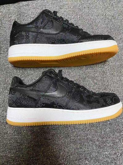 Fragment × CLOT × Nike Air Force 1 Low "Black"
