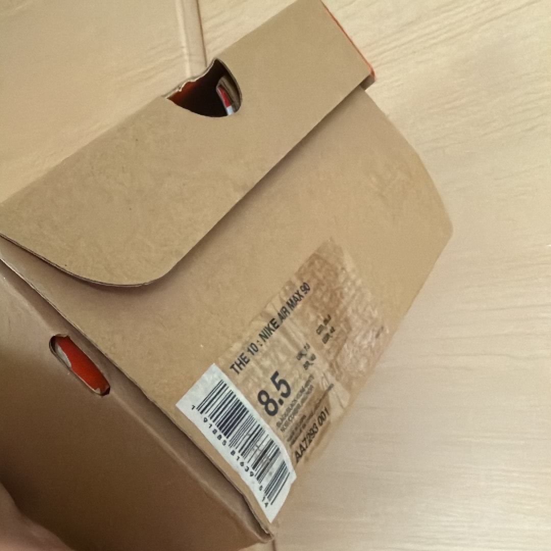 Off-White × Nike Air Max 90 "Black/Black-Cone-White"