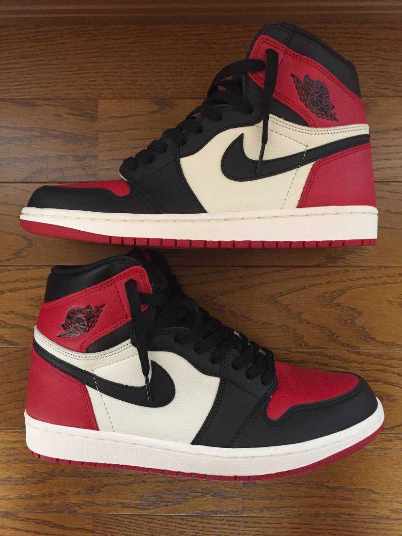 Nike Air Jordan 1 Retro High OG "Bred Toe"