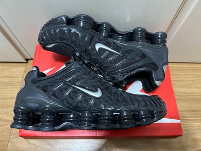 Nike Women's Shox TL "Off Noir/Metallic Silver"