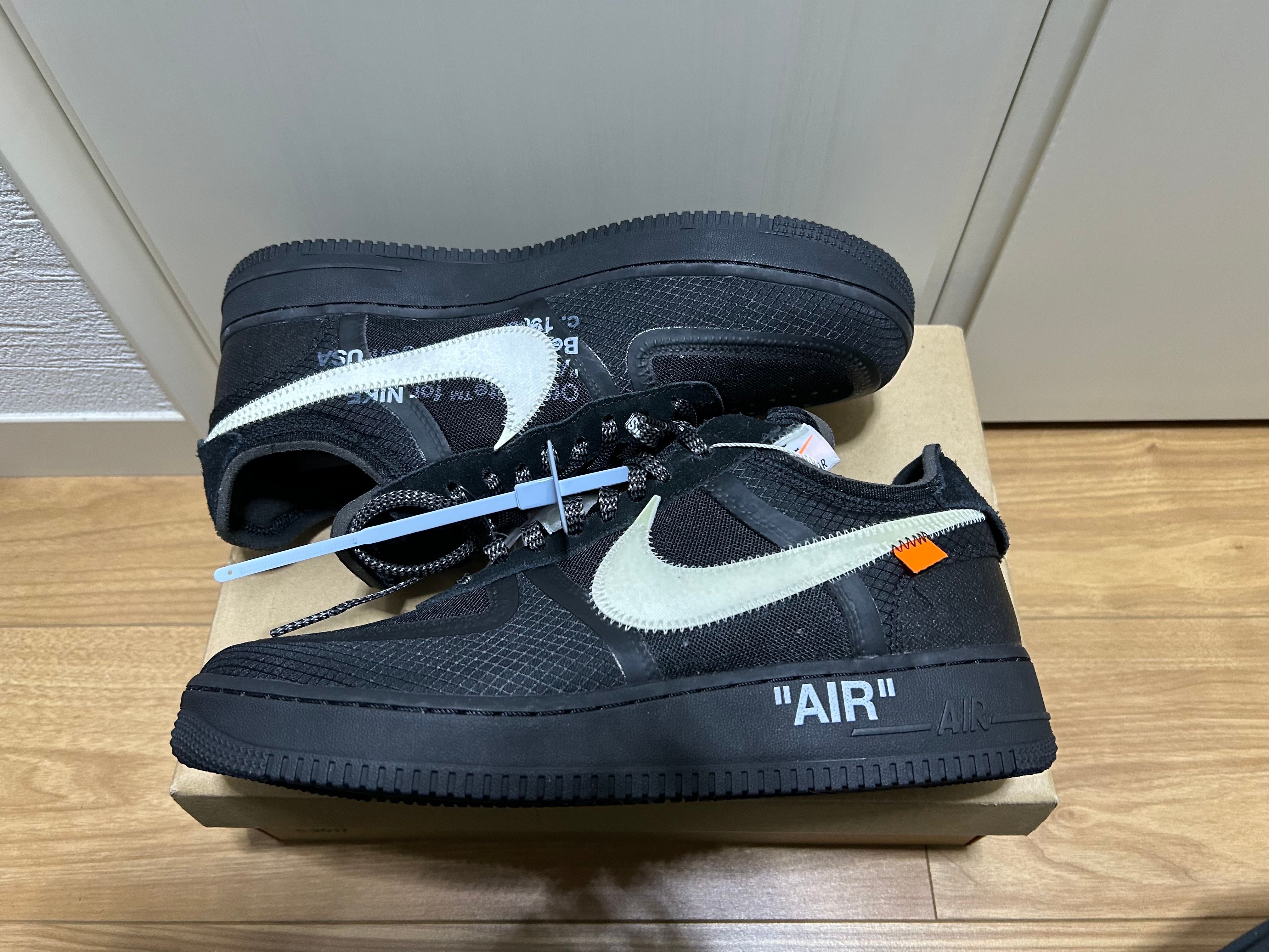 Off-White × Nike Air Force 1 Low "Black"