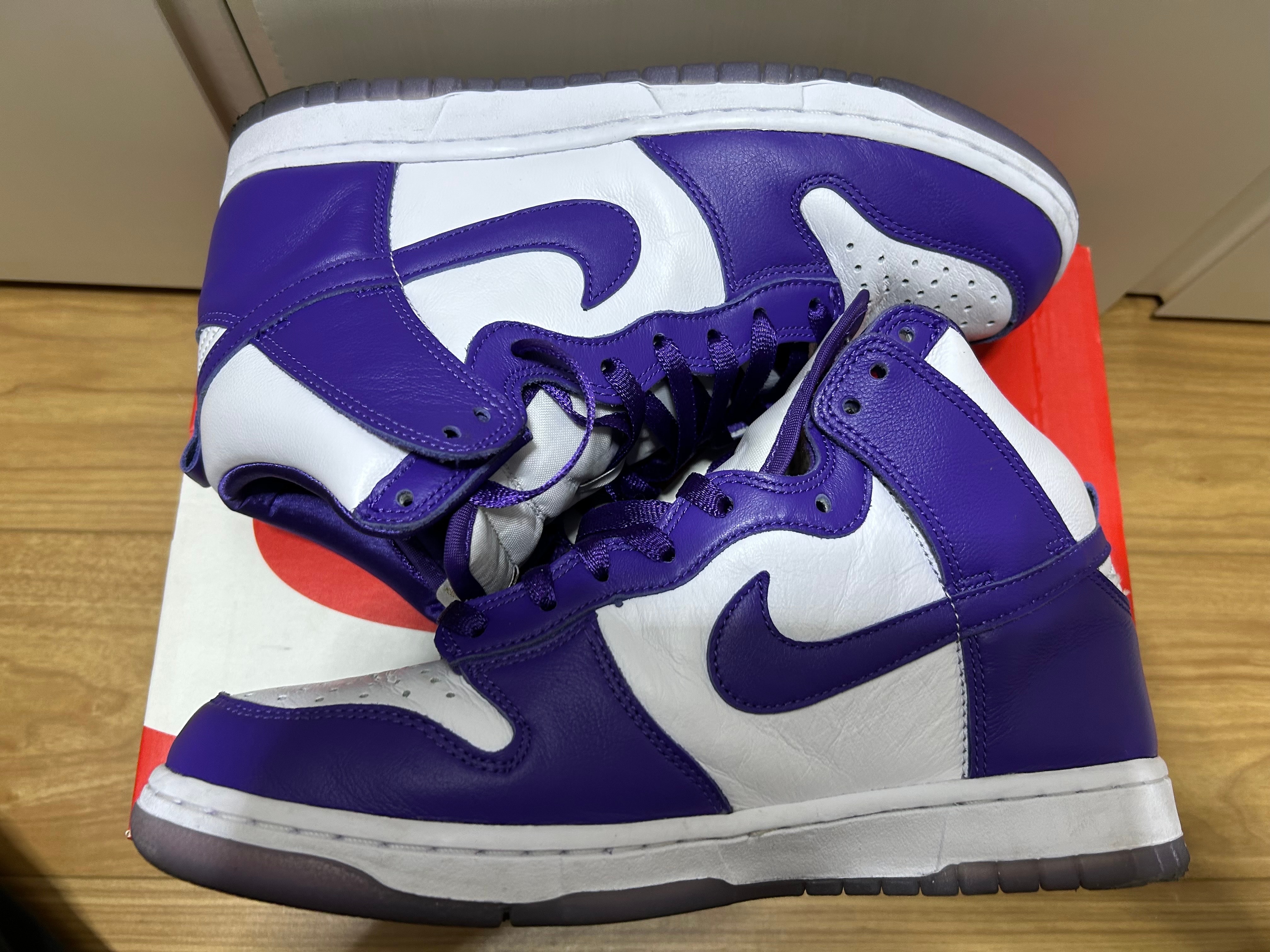NIKE DUNK HIGH Women's "VARSITY PURPLE"