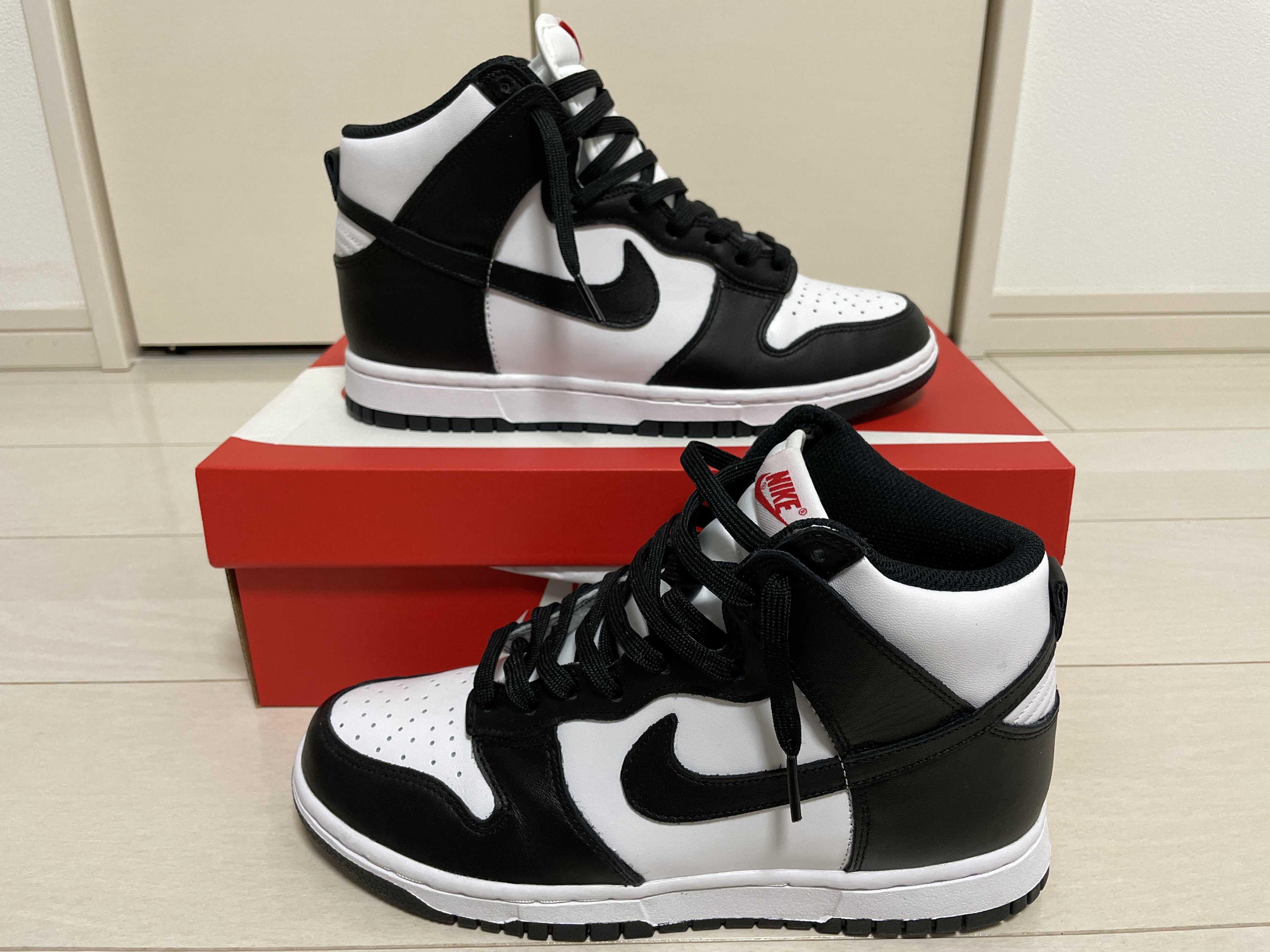 Nike Women's Dunk High "Black and White"