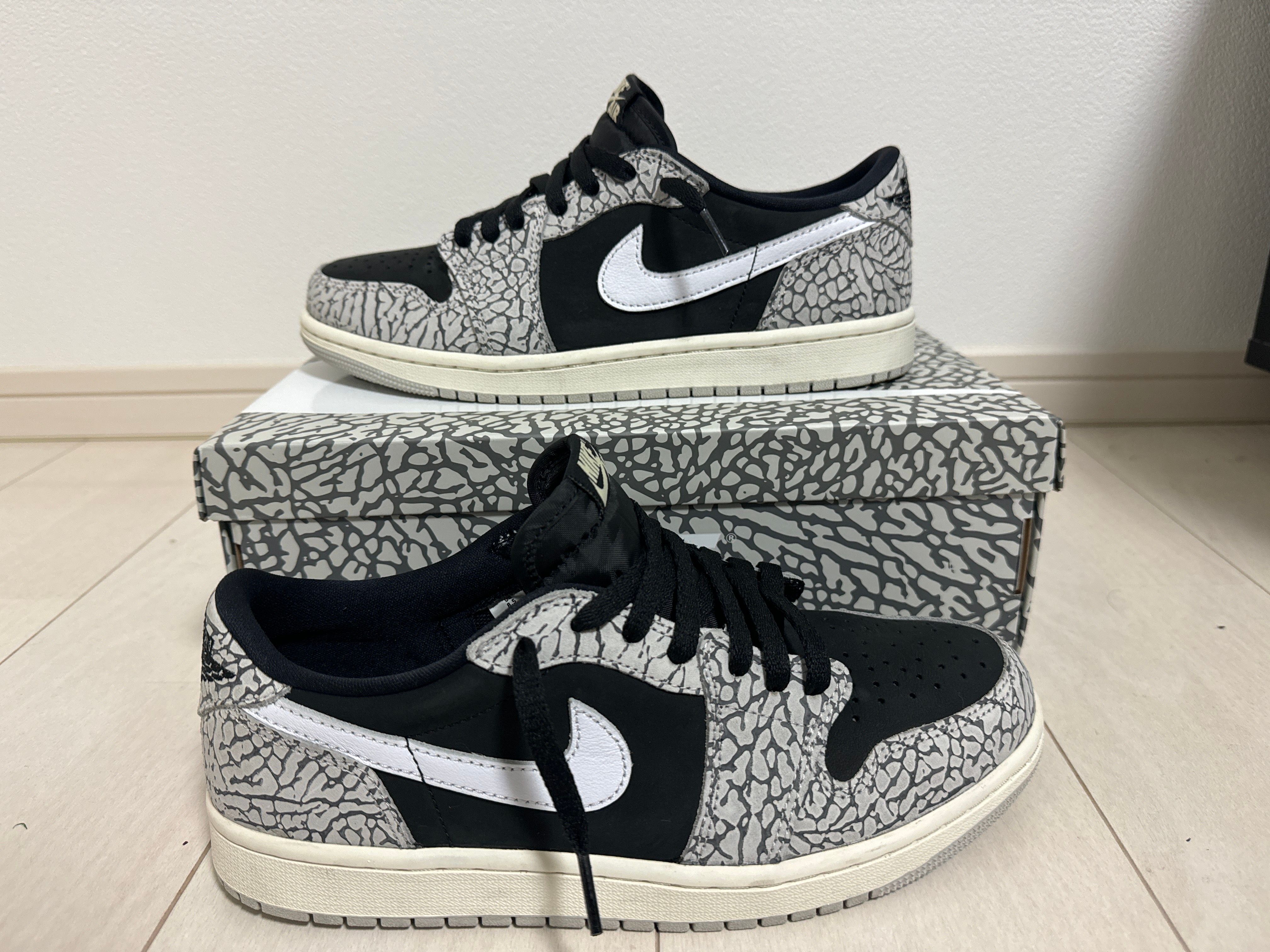 Nike Air Jordan 1 Retro Low OG "Black Cement"