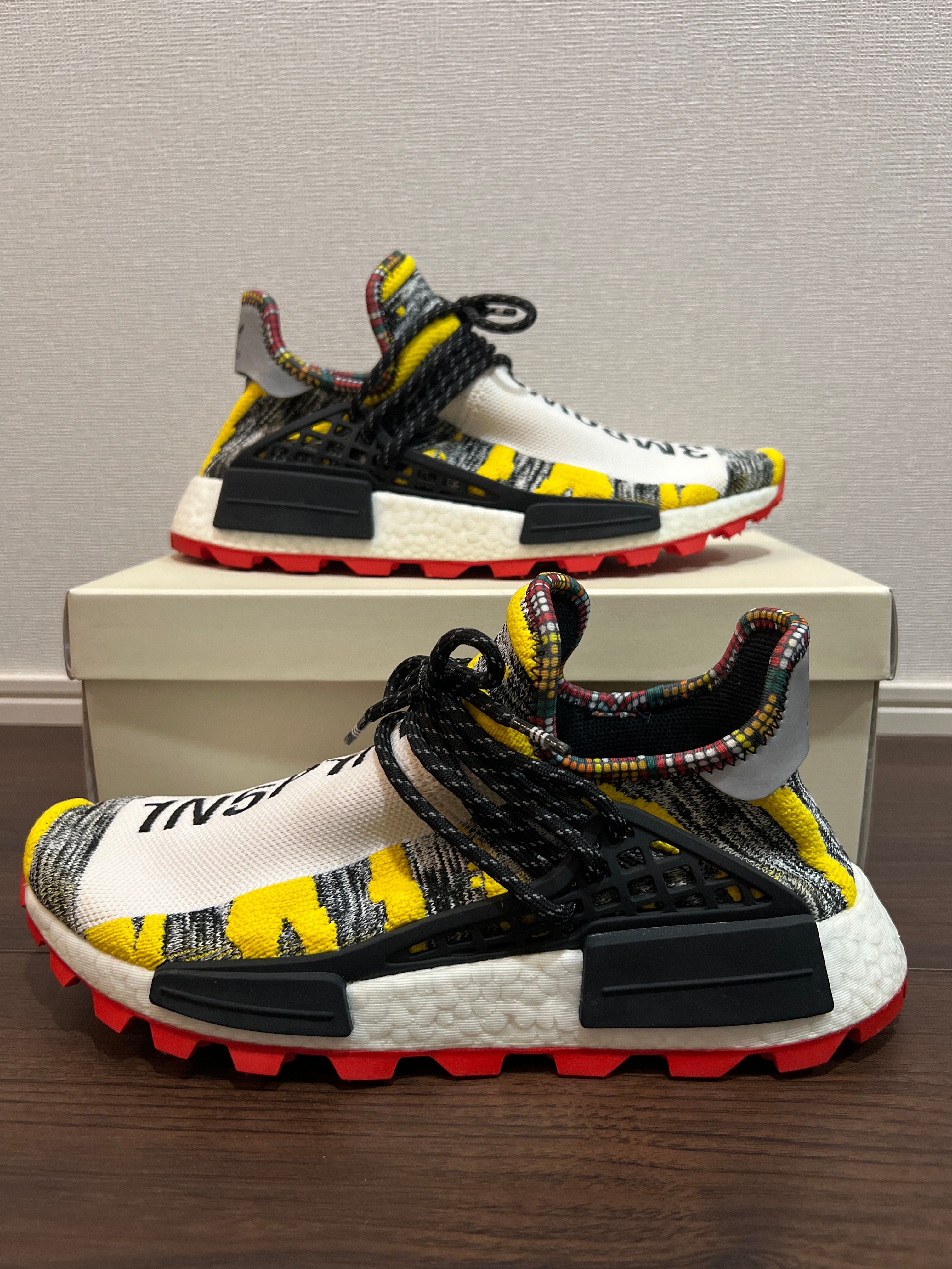 Pharrell Williams × adidas NMD Hu SOLAR PACK "RED"