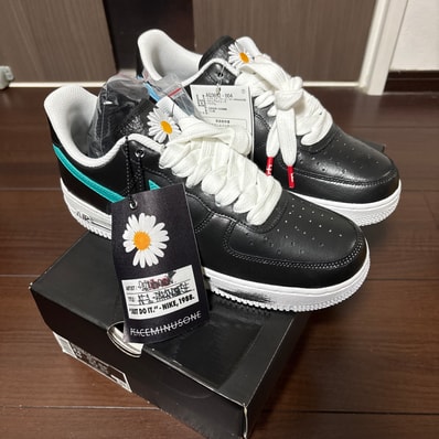 PEACEMINUSONE × Nike Air Force 1 Low '07 Para-Noise 3.0 "Black and Multi-Color" / G-DRAGON