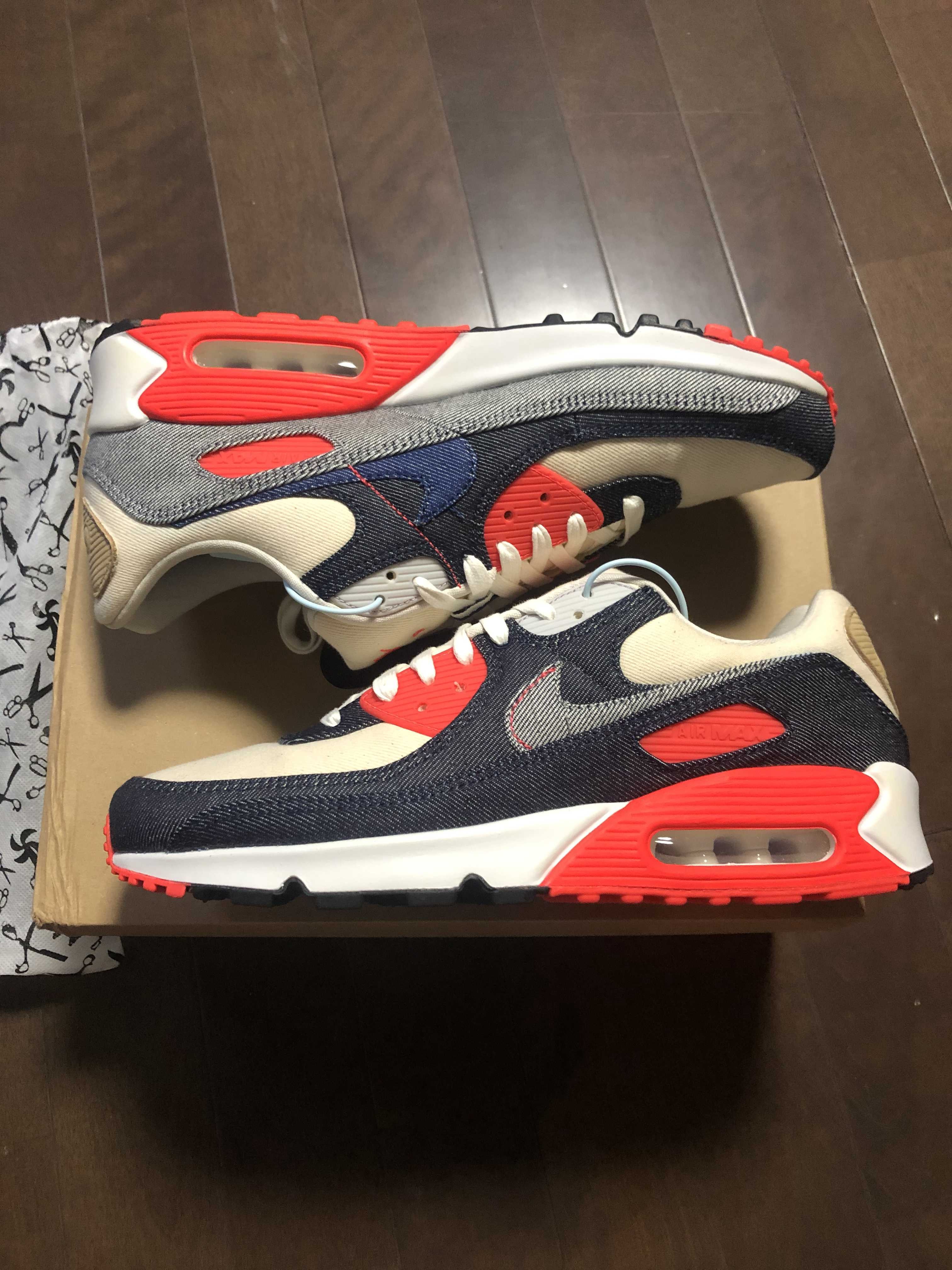 DENHAM × NIKE AIR MAX 90 "INFRARED"
