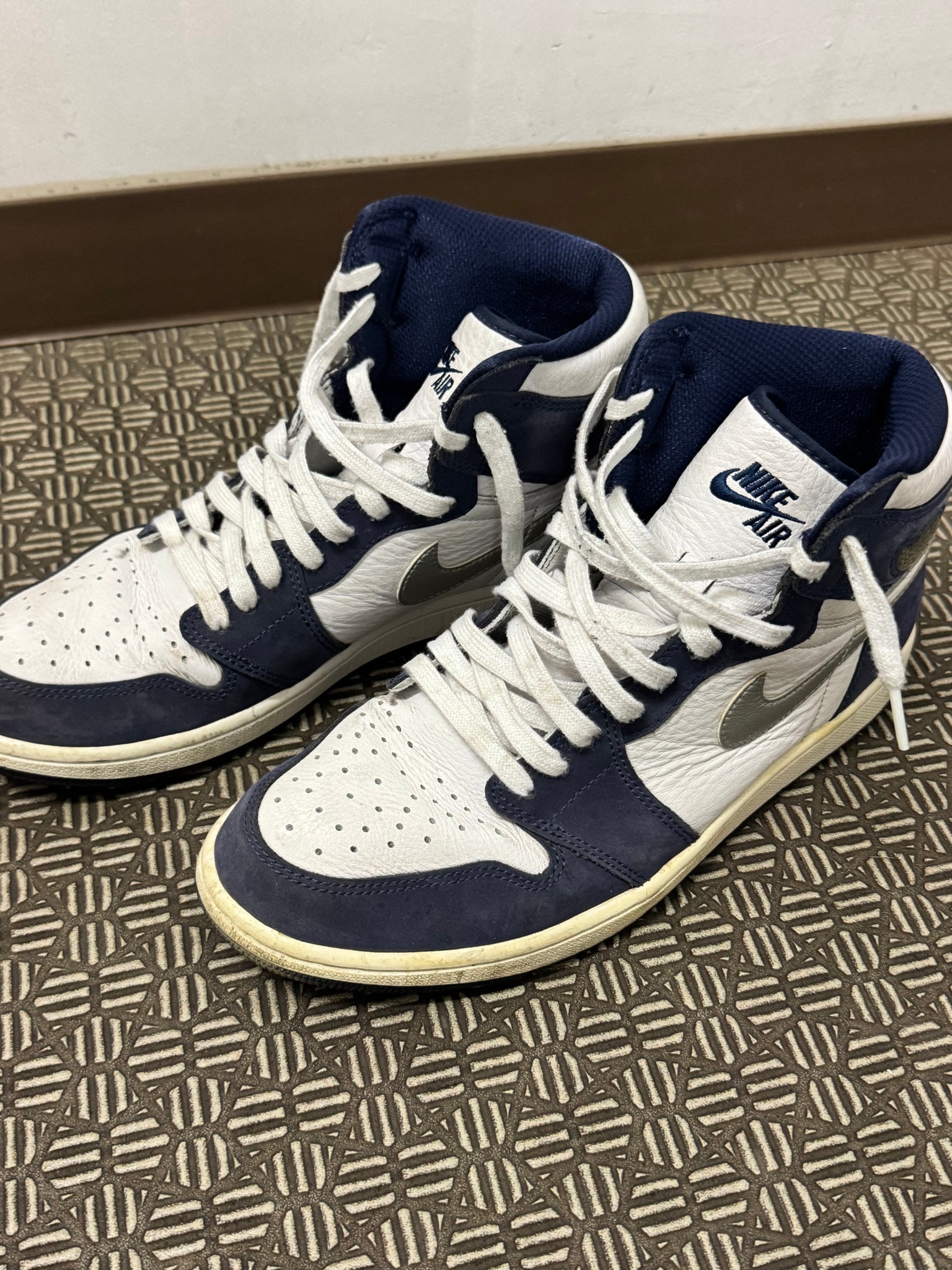 Nike Air Jordan 1 High OG CO.JP "White/Midnight Navy" (2020) (Standard Box)