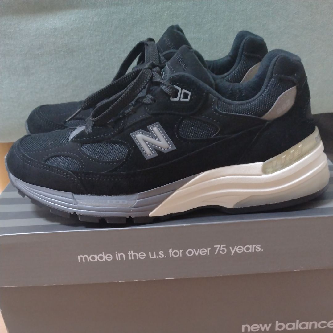 New Balance 992 Made in USA "Black"