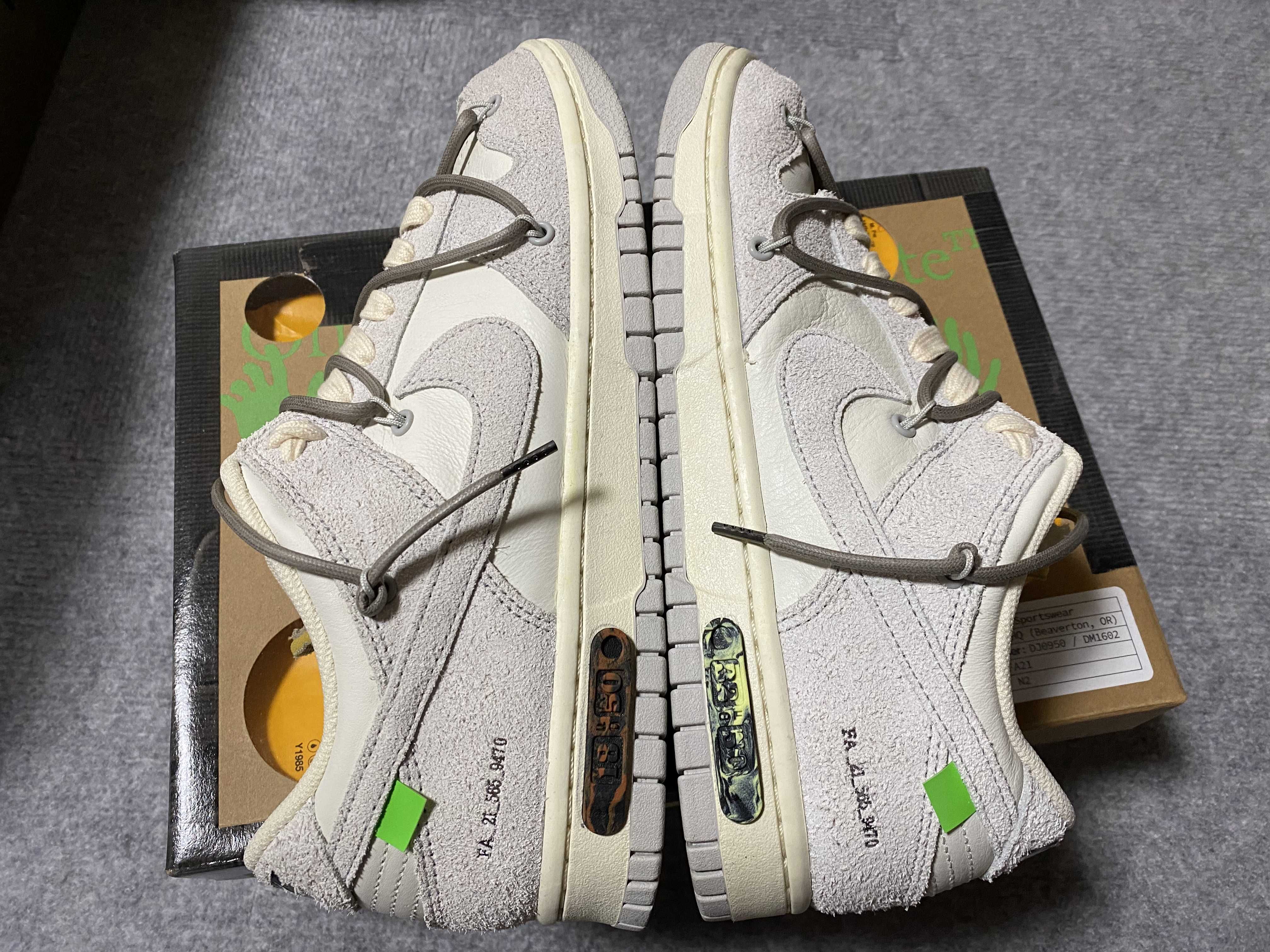 Off-White × Nike Dunk Low 1 of 50 "Lot.32"