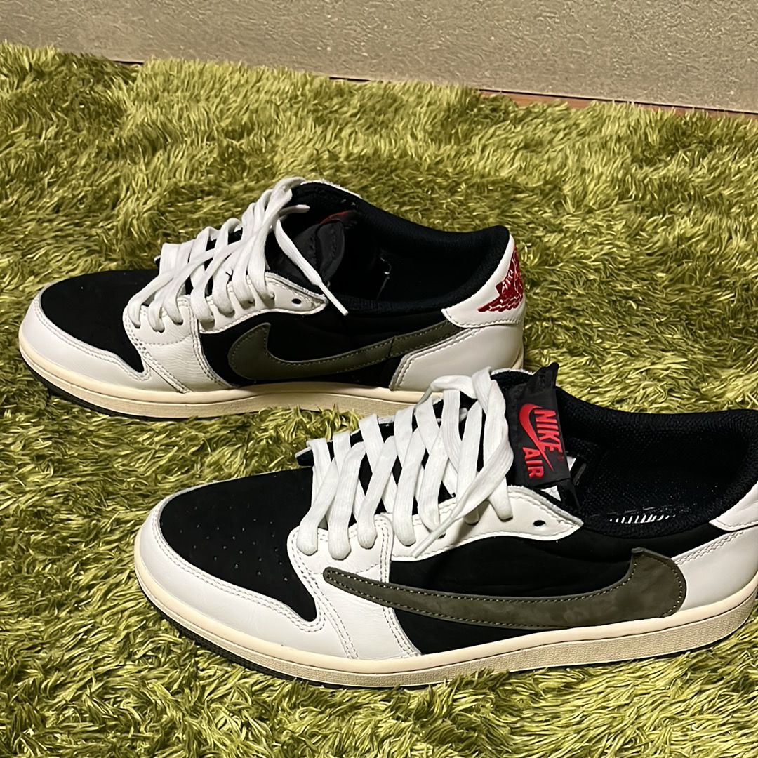 Travis Scott × Nike Women's Air Jordan 1 Low OG "Medium Olive"