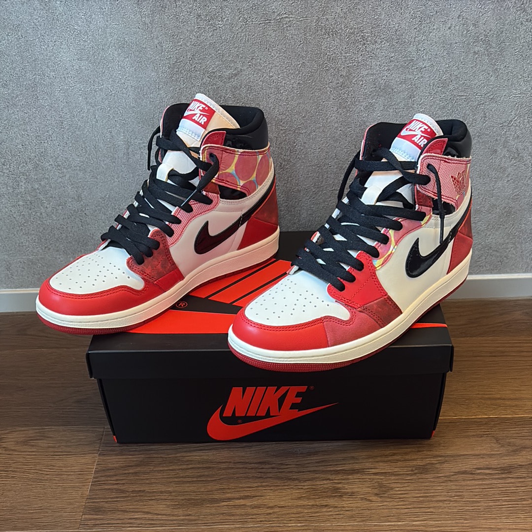 Spider-Man × Nike Air Jordan 1 Retro High OG SP "Spider-Man: Across the Spider-Verse/University Red"