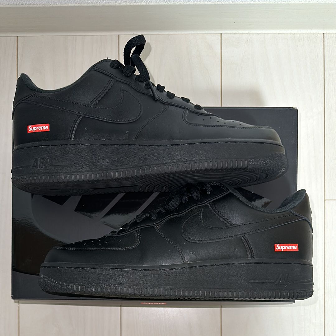 Supreme × Nike Air Force 1 Low "Black"