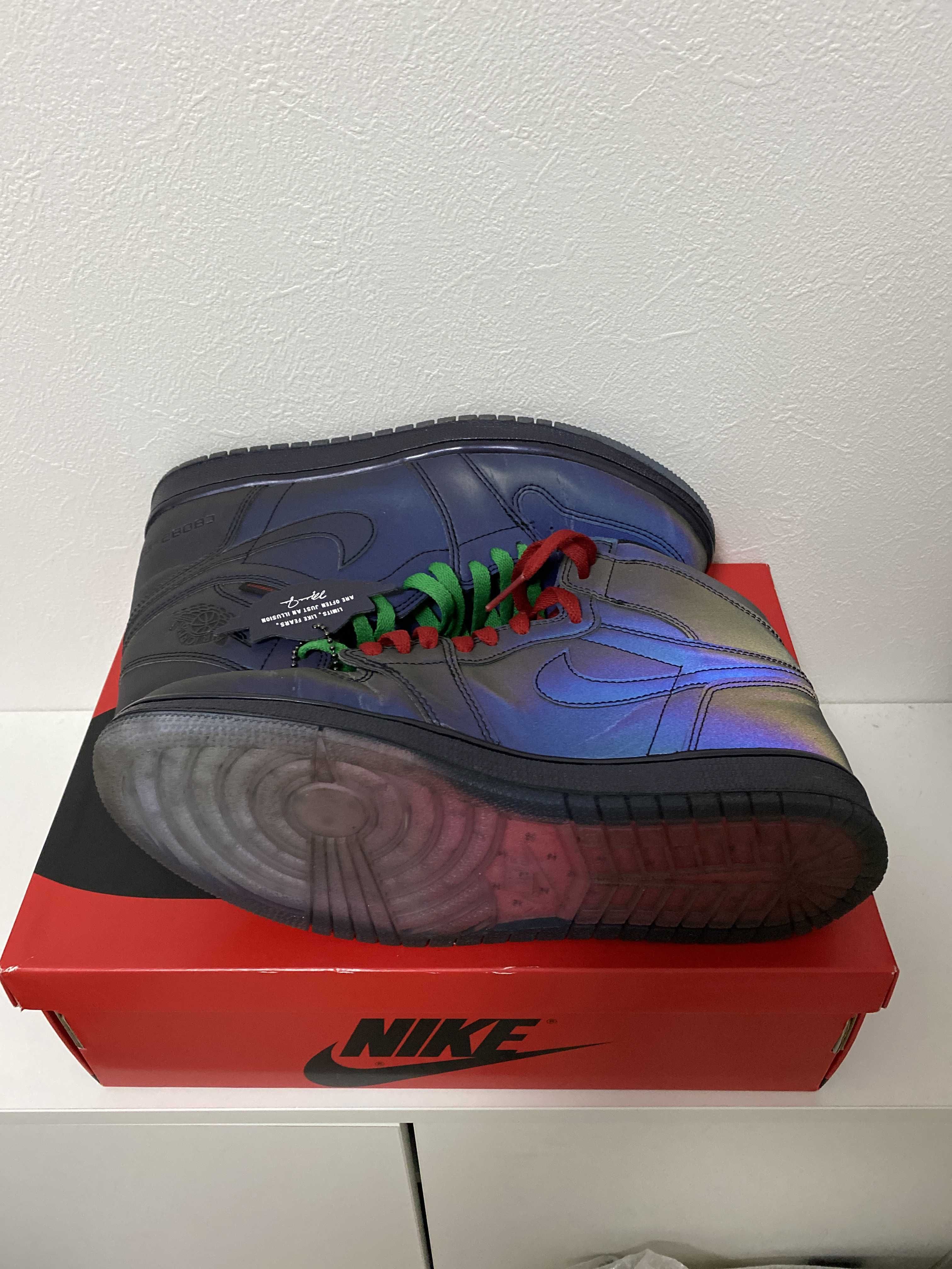 Nike Air Jordan 1 High Zoom Fearless "Multi Color/Varsity Red/Black"