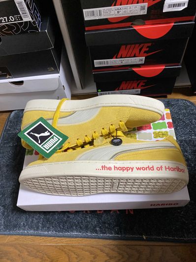 Haribo × Puma Suede Triplex "Yellow"