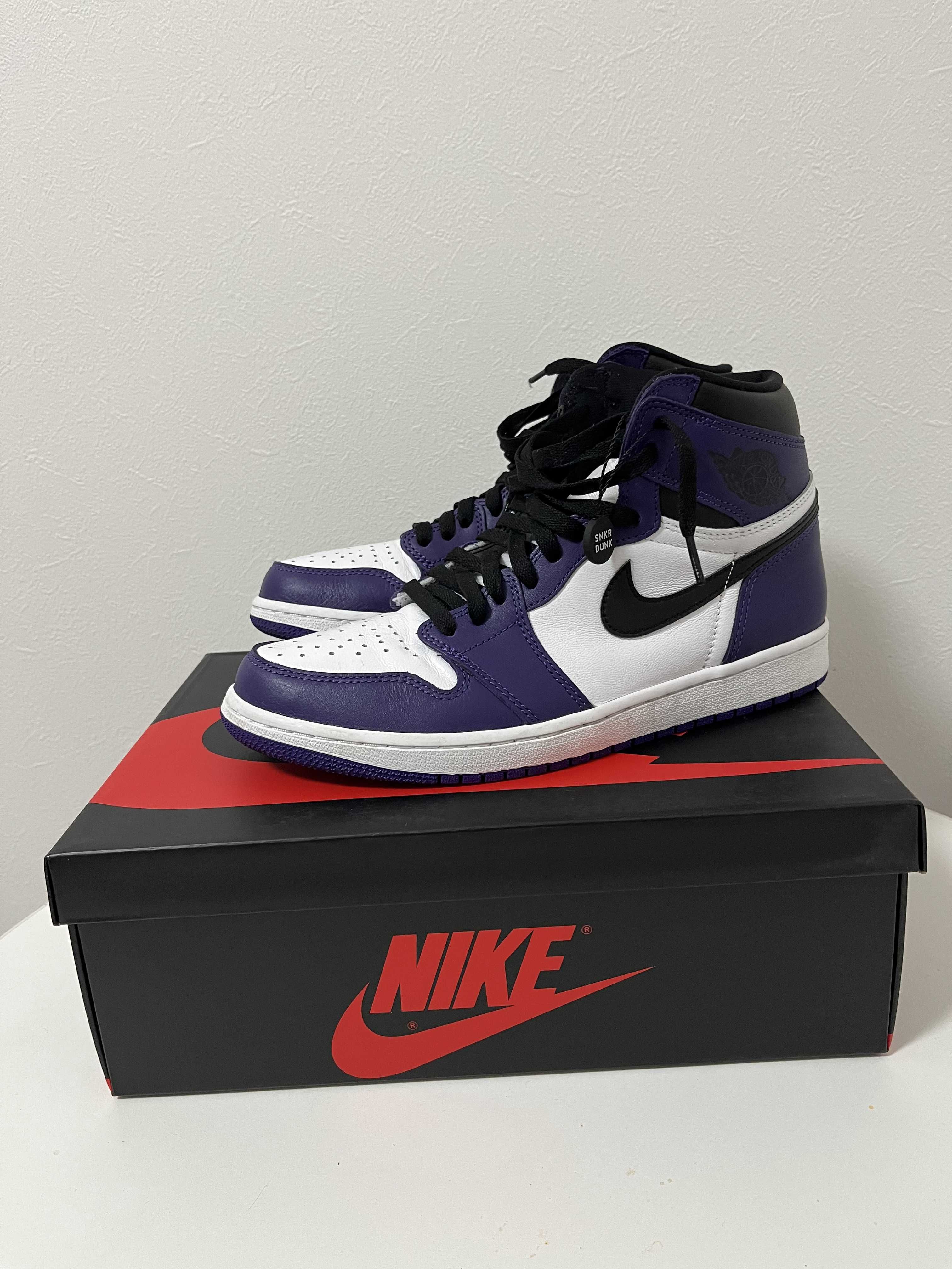 Nike Air Jordan 1 Retro High OG "Court Purple White/Black" (2020)   