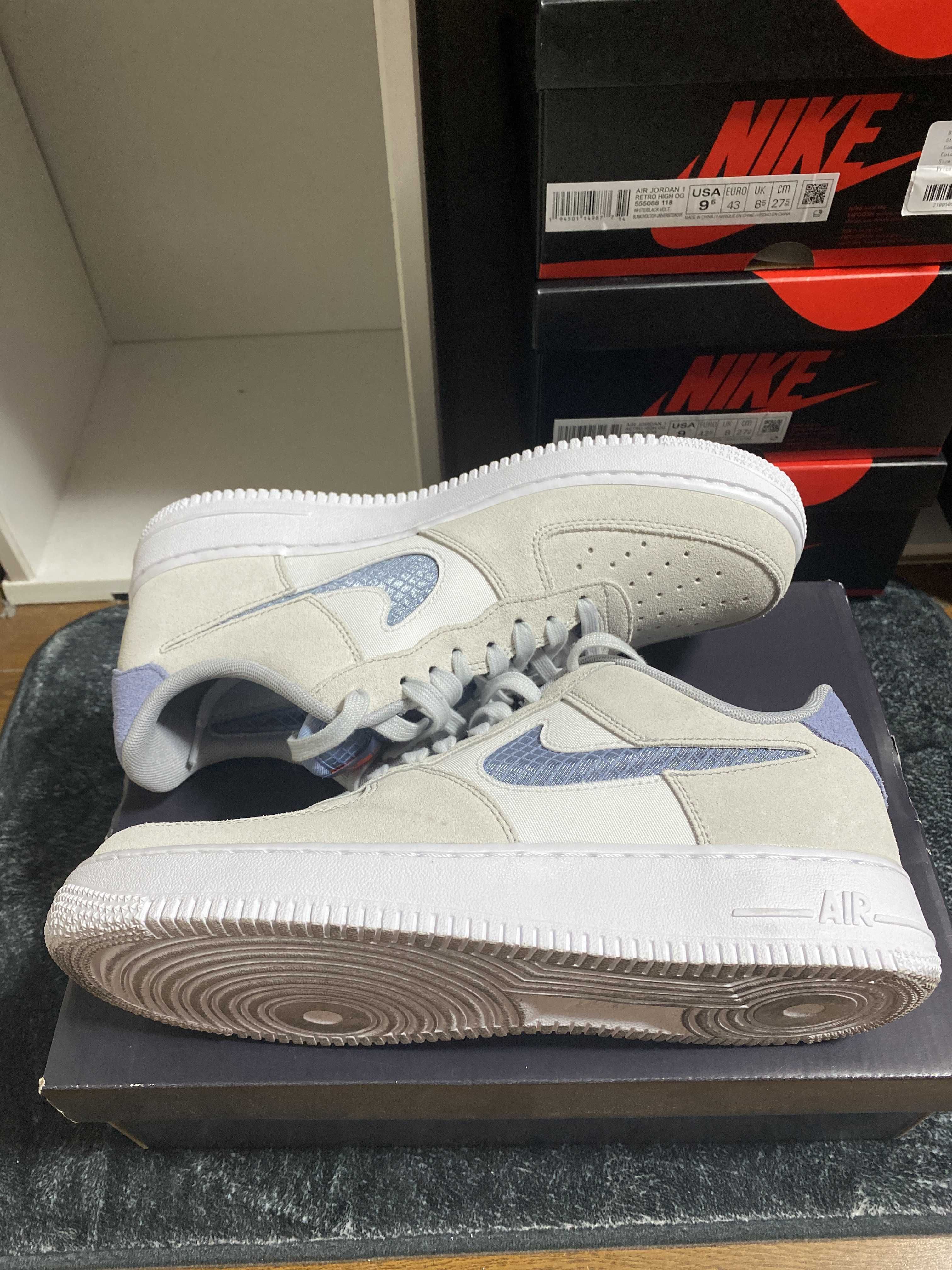 Nike Air Force 1 Low '07 Lv8 "Indigo Fog"