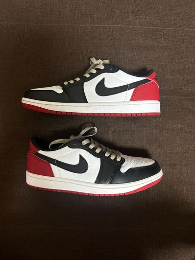 Nike Air Jordan 1 Retro Low OG "Black Toe"