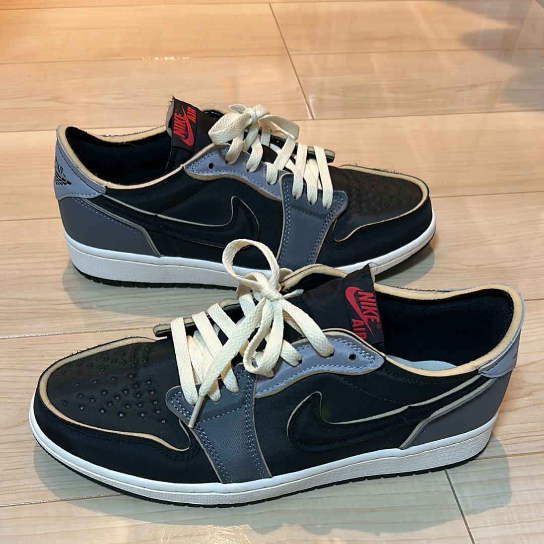 Nike Air Jordan 1 Low OG EX "Black and Smoke Grey"