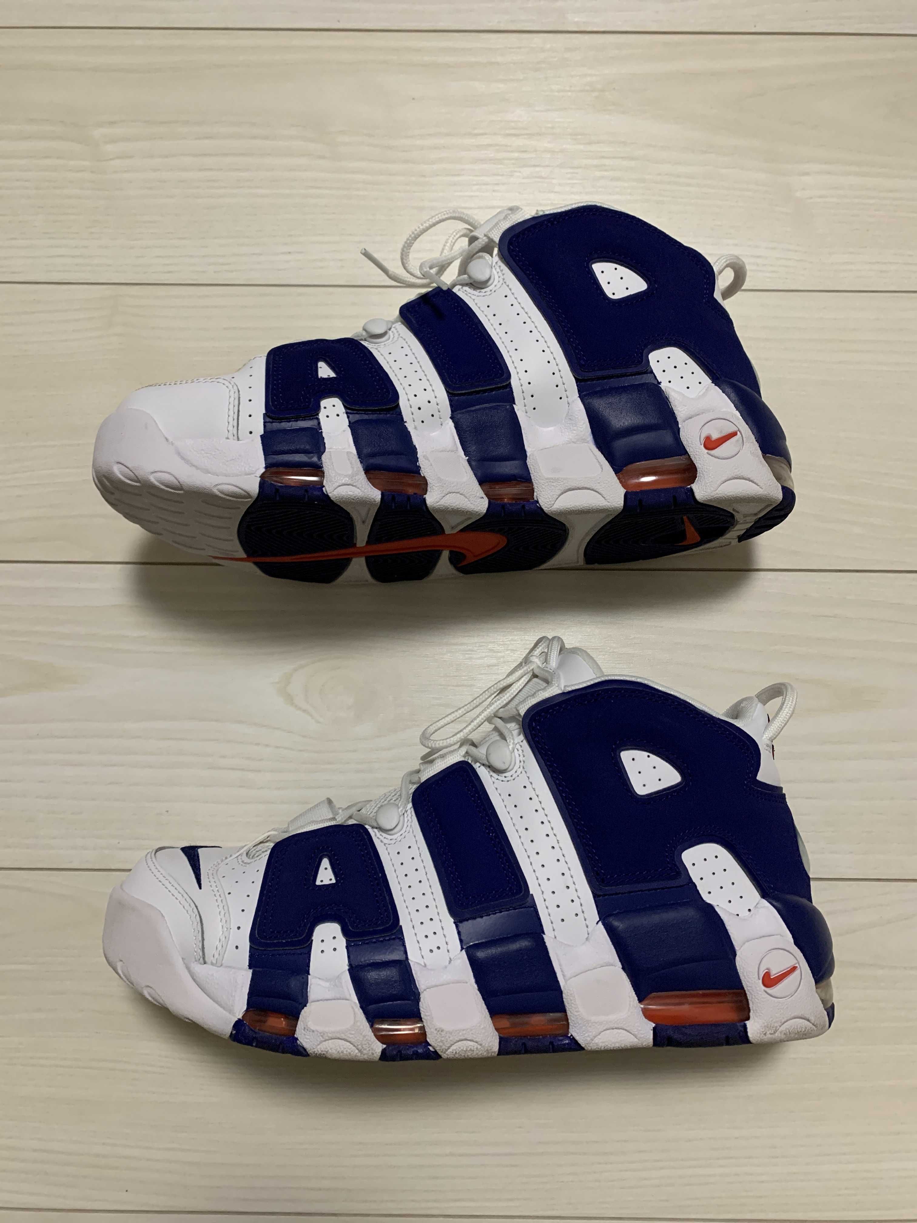 NIKE AIR MORE UPTEMPO 96 "WHITE/DEEP ROYAL BLUE"