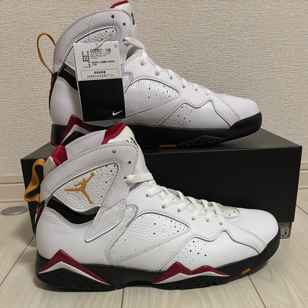 ナイキ エアジョーダン7 レトロ "カーディナル" (2022)
