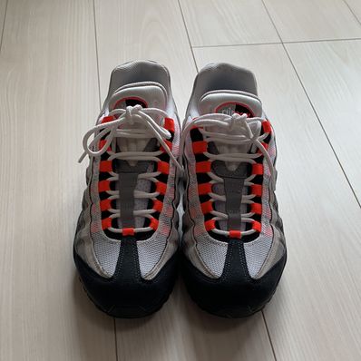 Nike Air Max 95 "White/Solar Red"