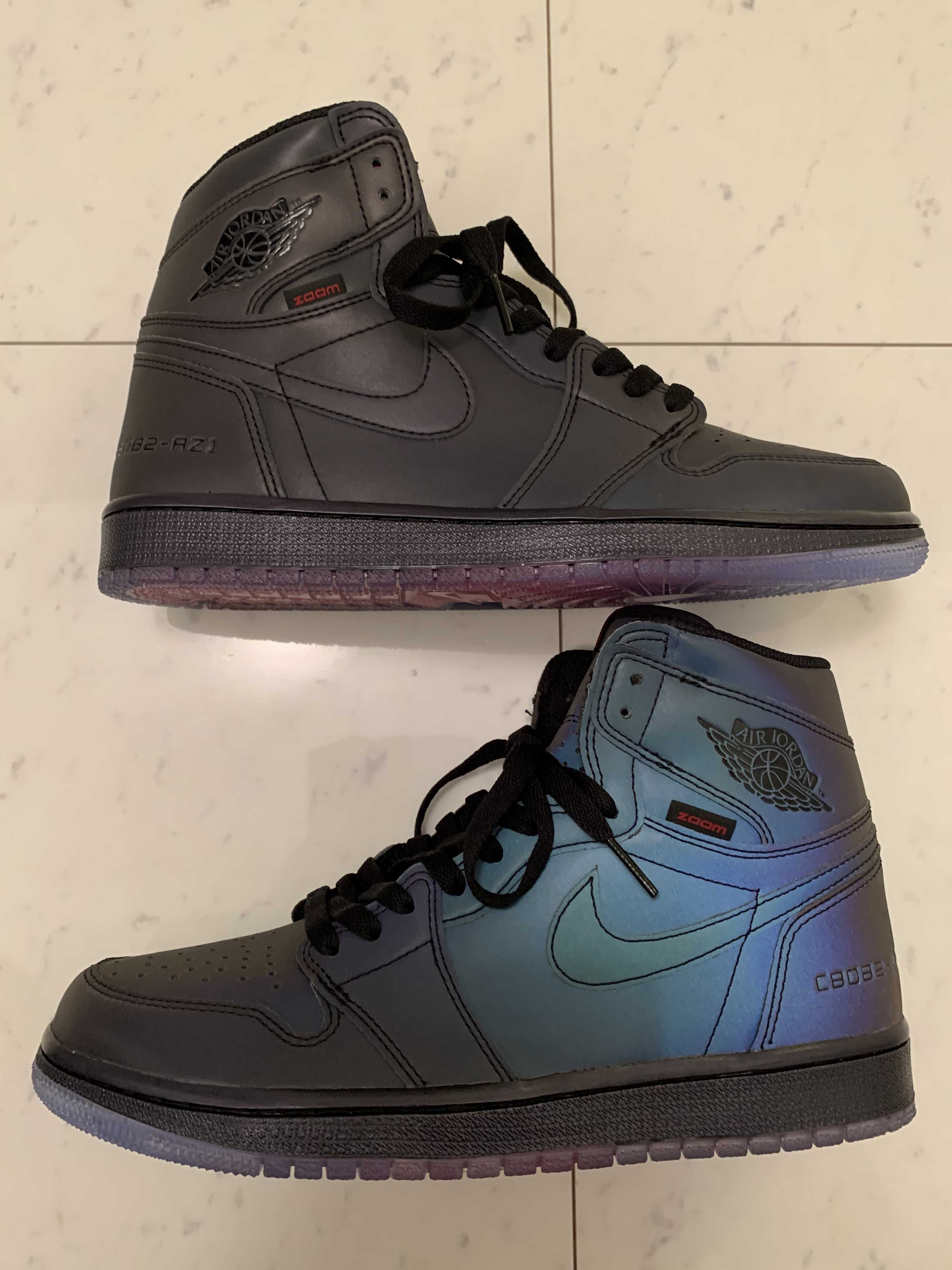 Nike Air Jordan 1 High Zoom Fearless "Multi Color/Varsity Red/Black"