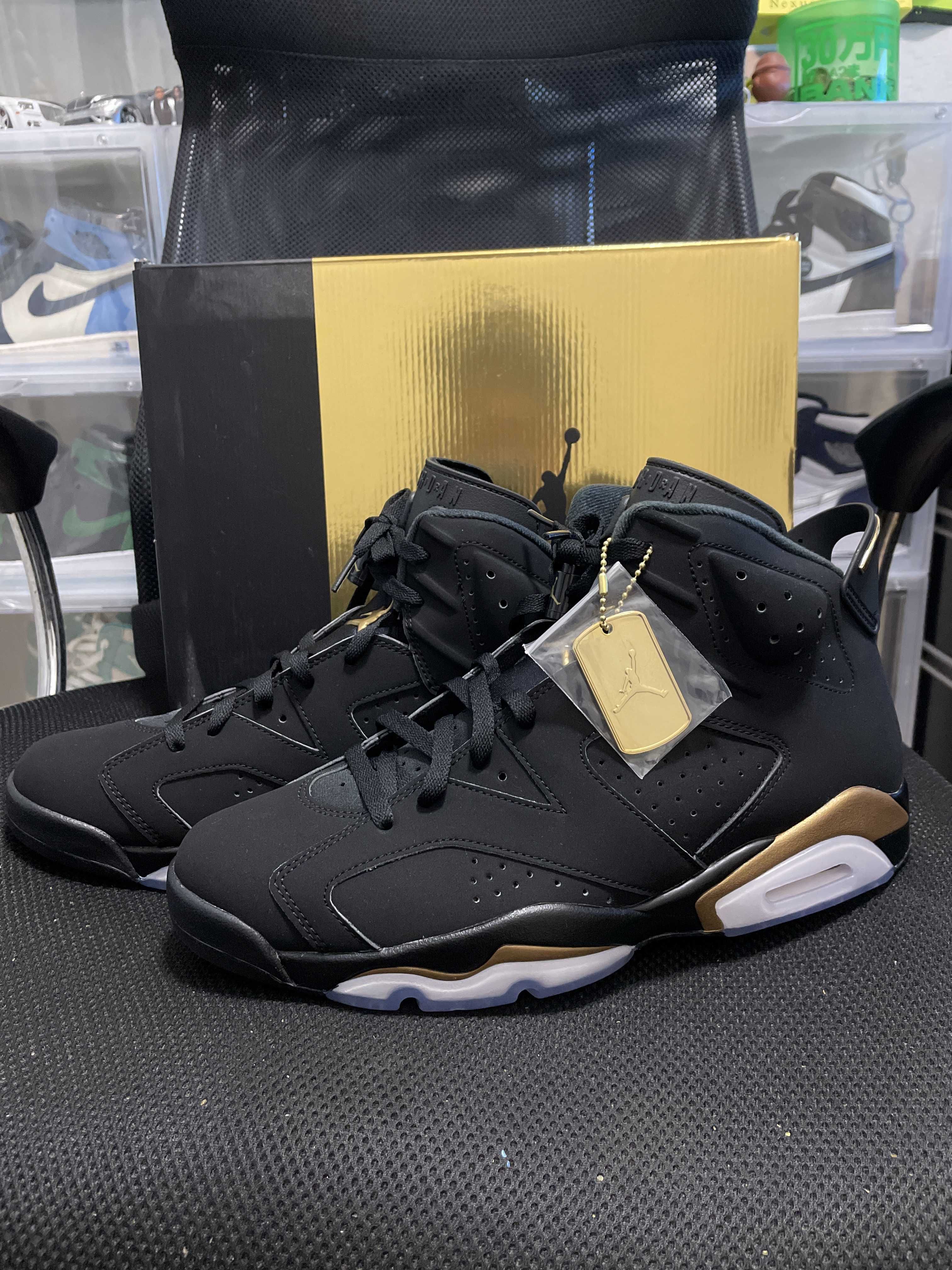 Nike Air Jordan 6 DMP "Black/Metallic Gold" (2020)  
