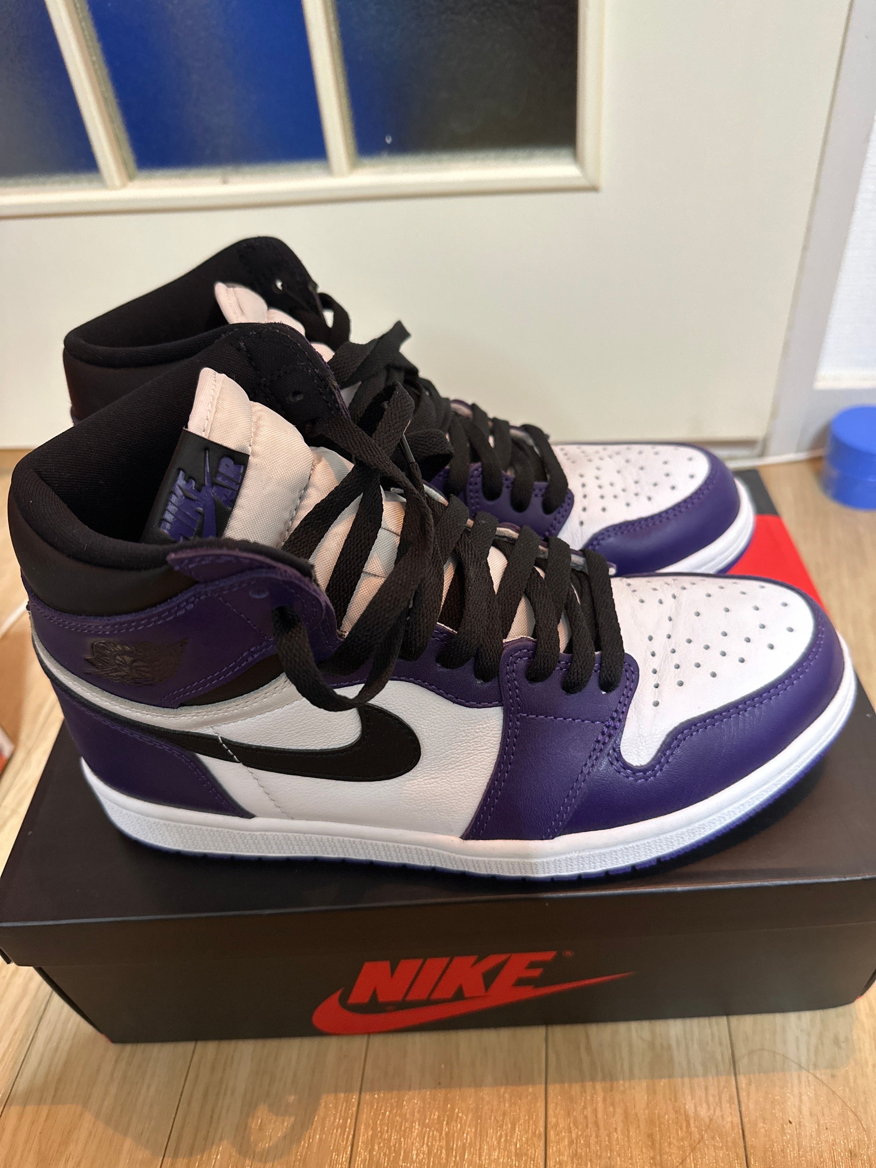 Nike Air Jordan 1 Retro High OG "Court Purple White/Black" (2020)