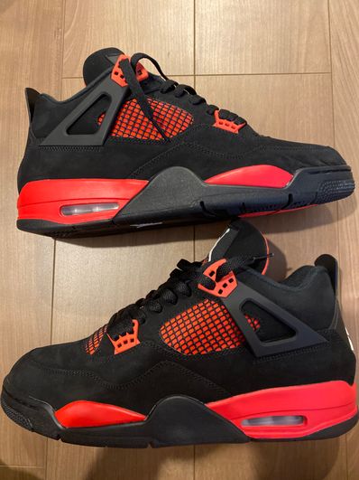 セール! 【NIKE エアジョーダン4 新品】エアジョーダン4 クリムゾン