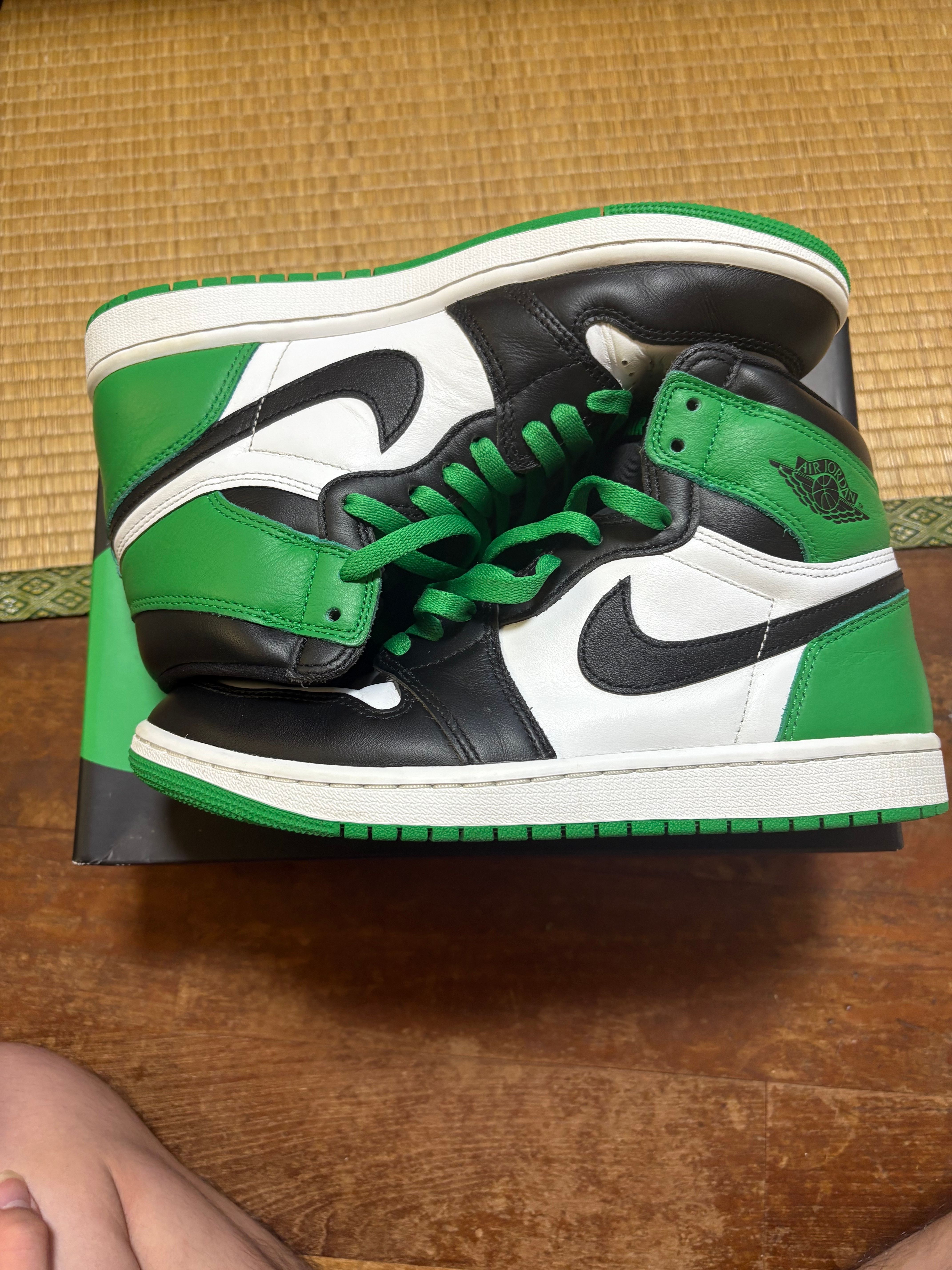 Nike Air Jordan 1 Retro High OG "Celtics/Black and Lucky Green" (2023)