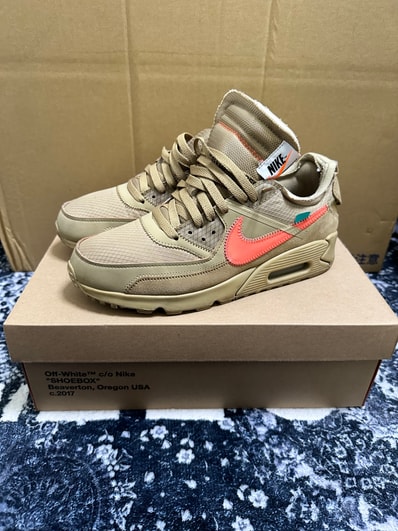Off-White × Nike Air Max 90 "Desert Ore"