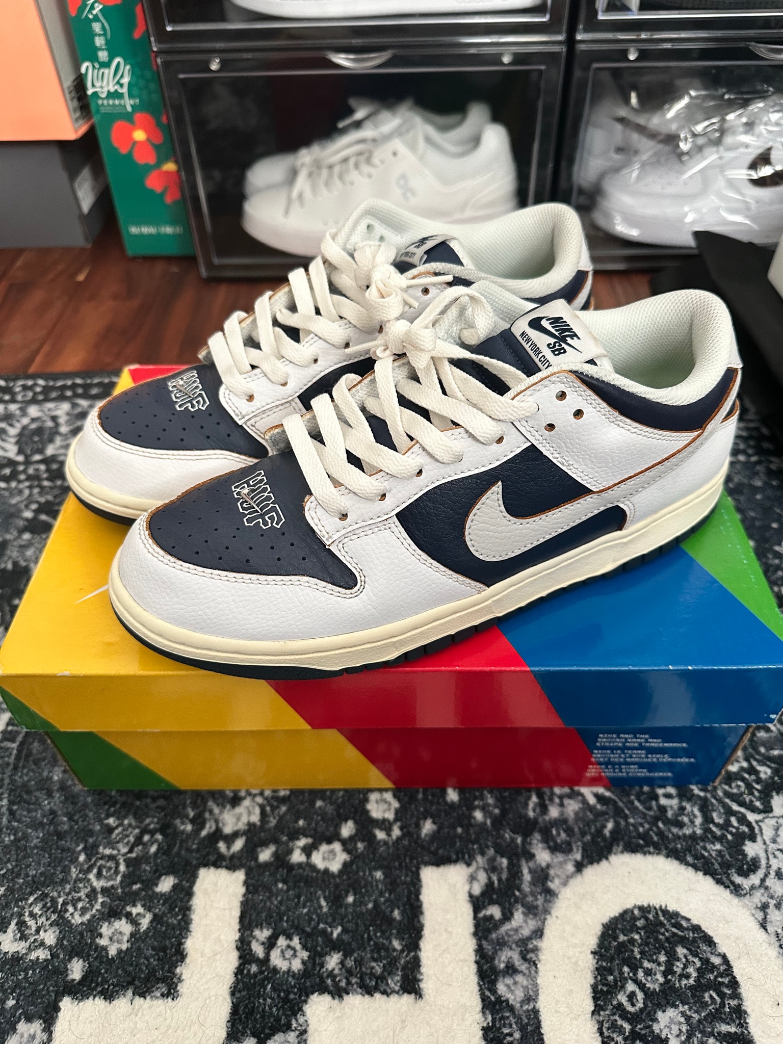 HUF × Nike SB Dunk Low "New York"