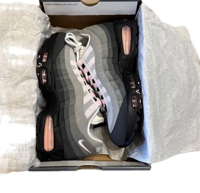 Nike Women's Air Max 95 OG Big Bubble "Medium Grey/Pink Foam"