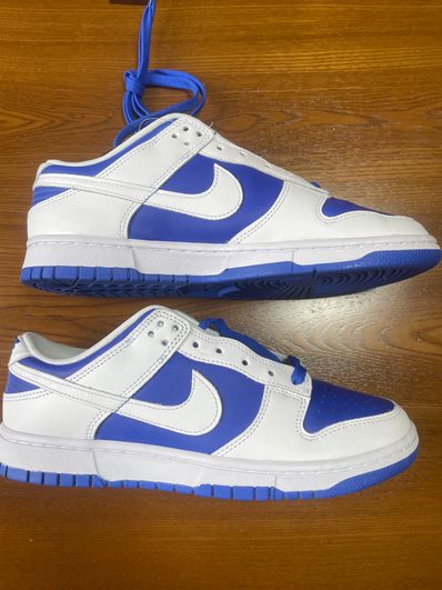 Nike Dunk Low Retro "Racer Blue and White"