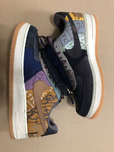 Travis Scott × Nike Air Force 1 Low Cactus Jack "Multi Color"