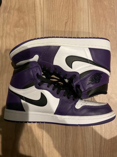 Nike Air Jordan 1 Retro High OG "Court Purple White/Black" (2020)