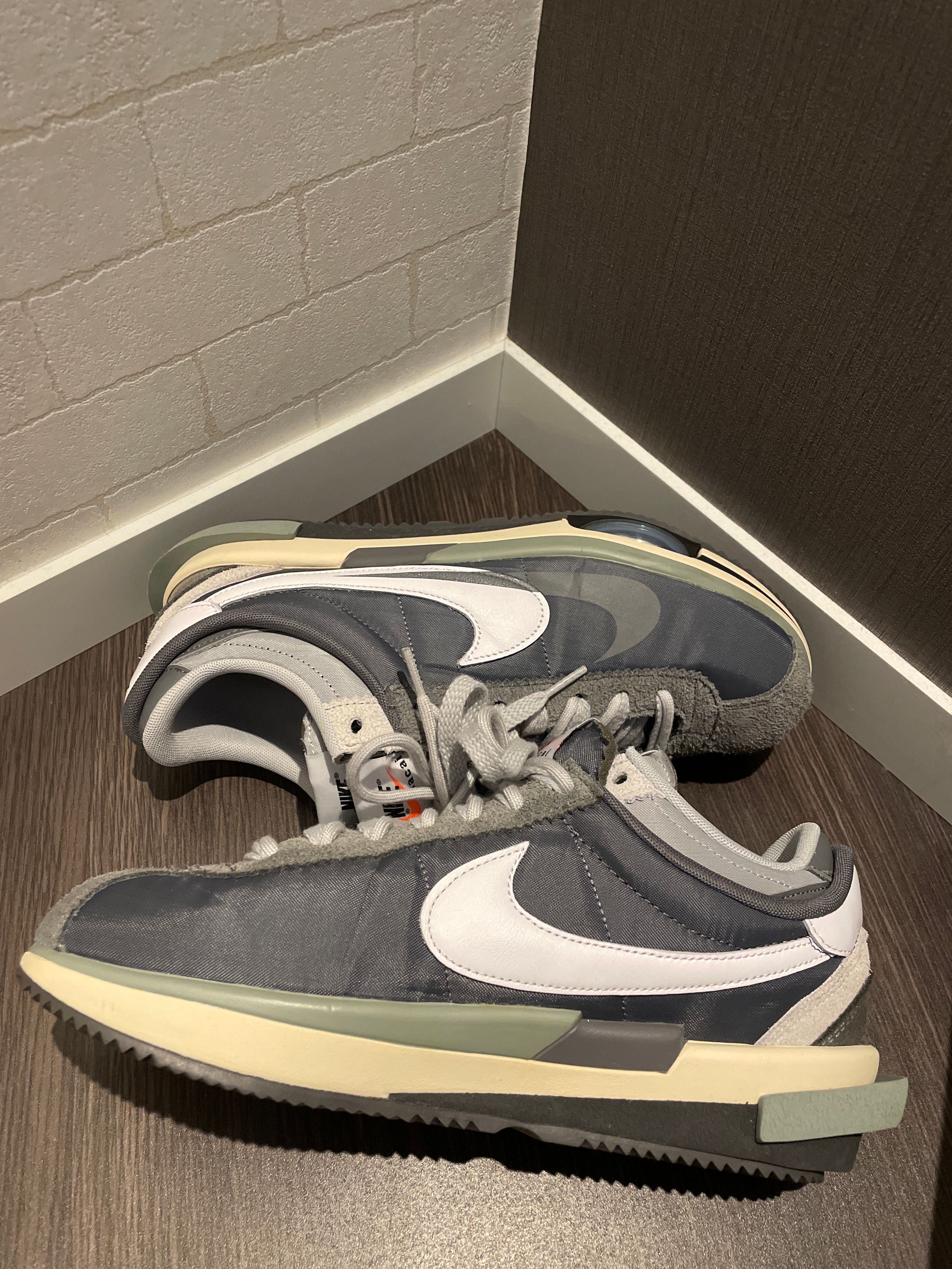 sacai × Nike Zoom Cortez "Iron Grey"
