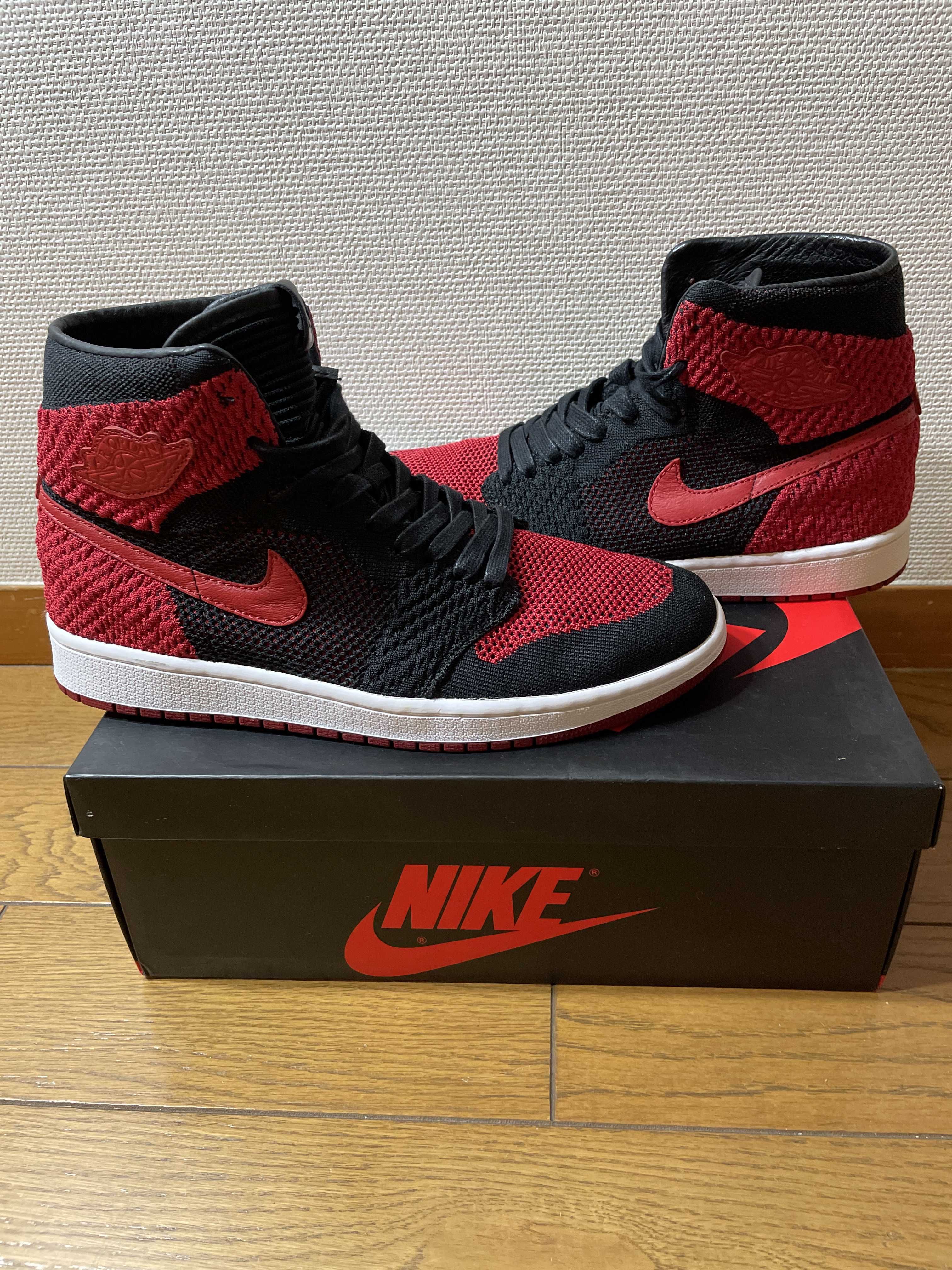 Nike Air Jordan 1 Retro High Flyknit "Bred"