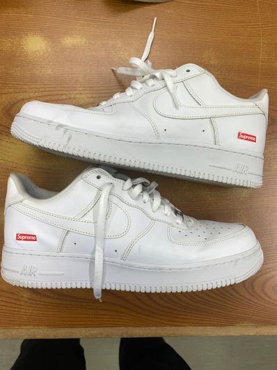 Supreme × Nike Air Force 1 Low "White"