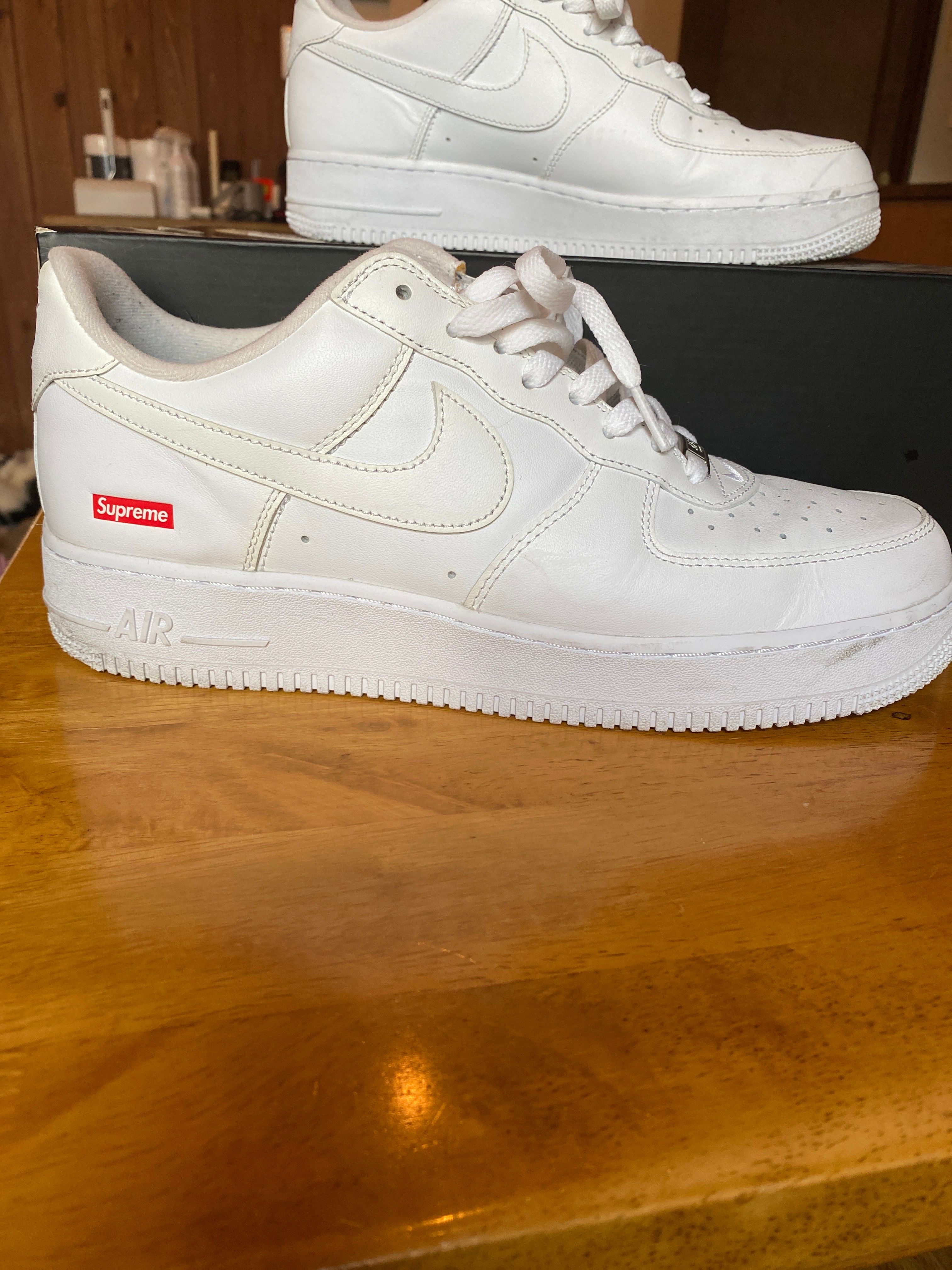 Supreme × Nike Air Force 1 Low "White"