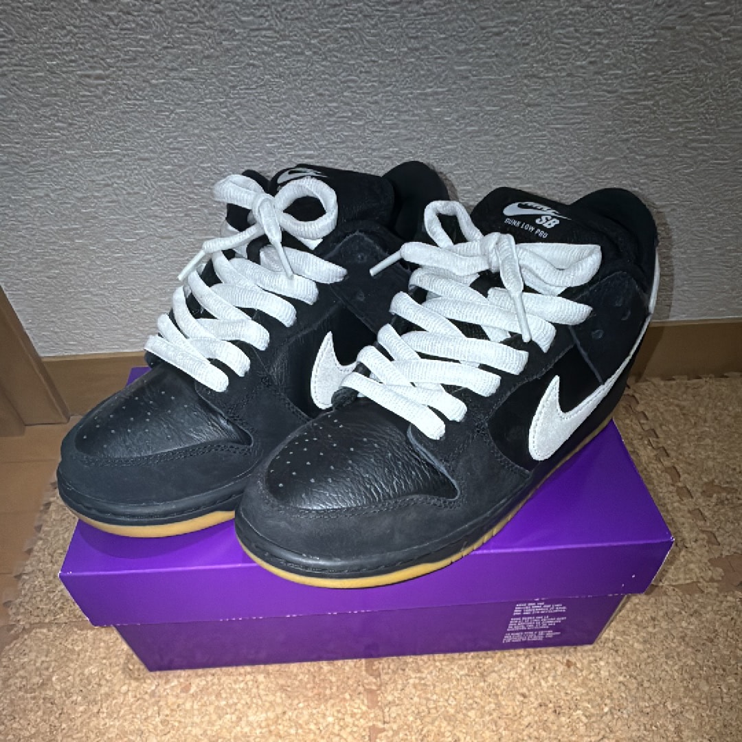 Nike SB Dunk Low Pro "Black/White"