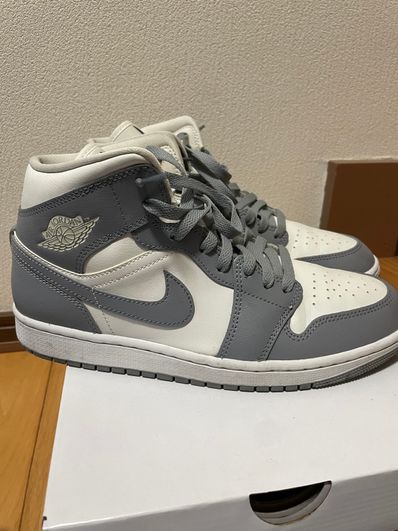 Nike Women's Air Jordan 1 Mid "Grey/Sail"