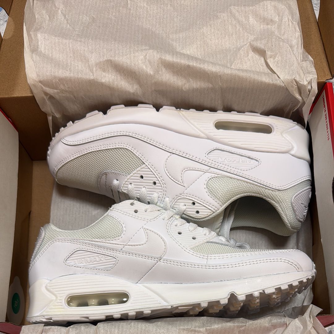 Nike Air Max 90 Recraft "Triple White"