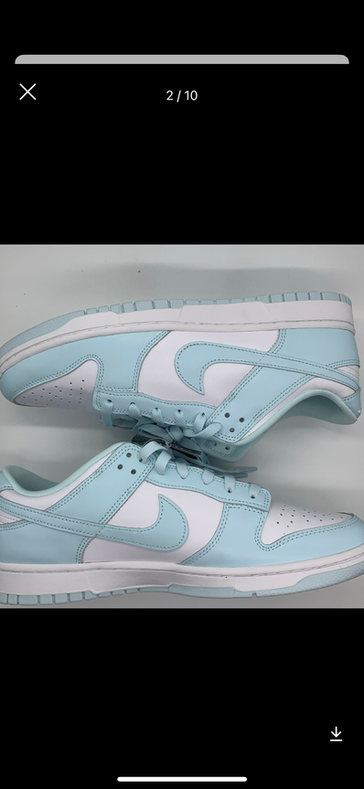 Nike Dunk Low Retro "Glacier Blue"