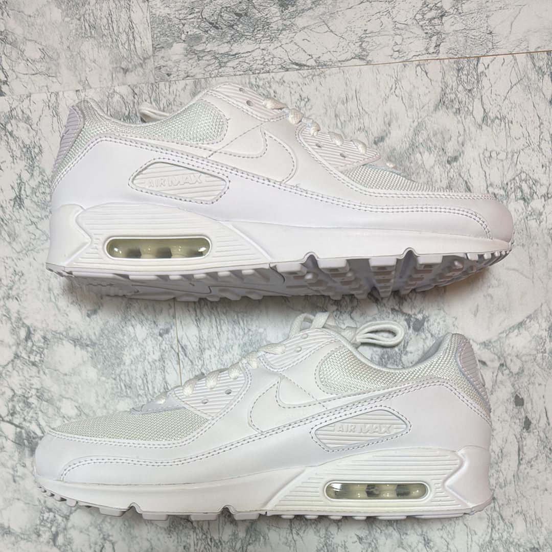 Nike Air Max 90 Recraft "Triple White"