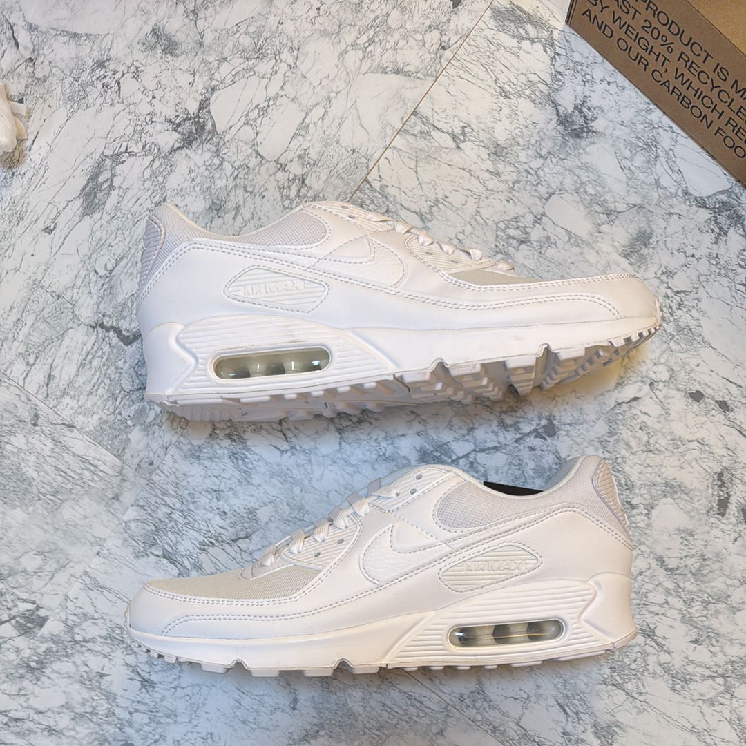 Nike Women's Air Max 90 "Triple White"